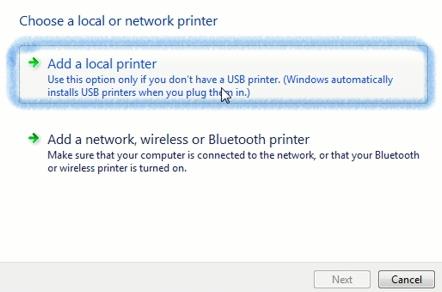 Vista Will Not Detect Usb Printer